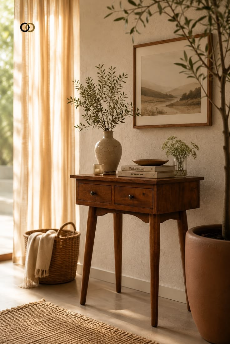 Wooden Console Table