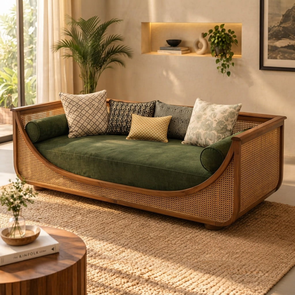 Rattan Sofa