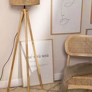 Rattan Floor Lamp