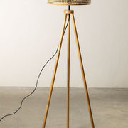 Rattan Floor Lamp