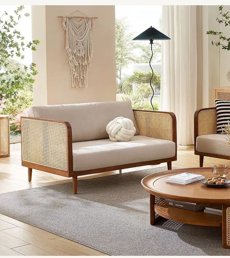 Rattan Sofa