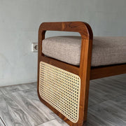 Rattan Bench