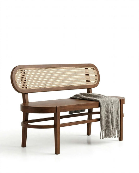 Rattan Bench
