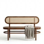Rattan Bench