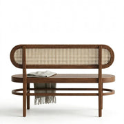 Rattan Bench