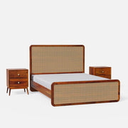 Rattan Bed Set