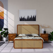 Rattan Bed Set