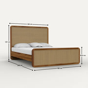 Rattan Bed Set