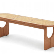 Rattan Bench