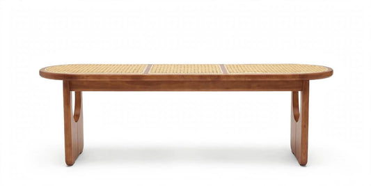 Rattan Bench